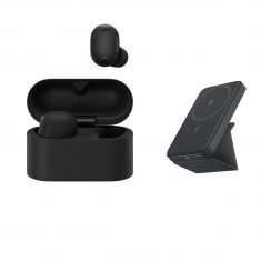 Sony WF-1000XM6 True Wireless Noise-Canceling Earbuds (Black) With Free Anker 5000mah Power bank