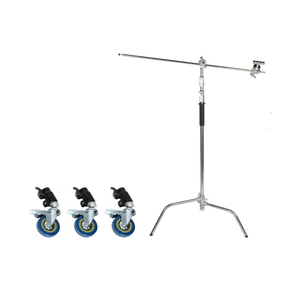 Sirui C-STAND-01 C-Stand with Boom Arm (Chrome)