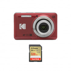 Kodak PIXPRO FZ55 Digital Camera (Red)