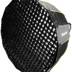 Nicefoto LED-70CM Quick Set-Up Deep Parabolic Softbox With Grid For Led Light Bowens Mount Flash Light