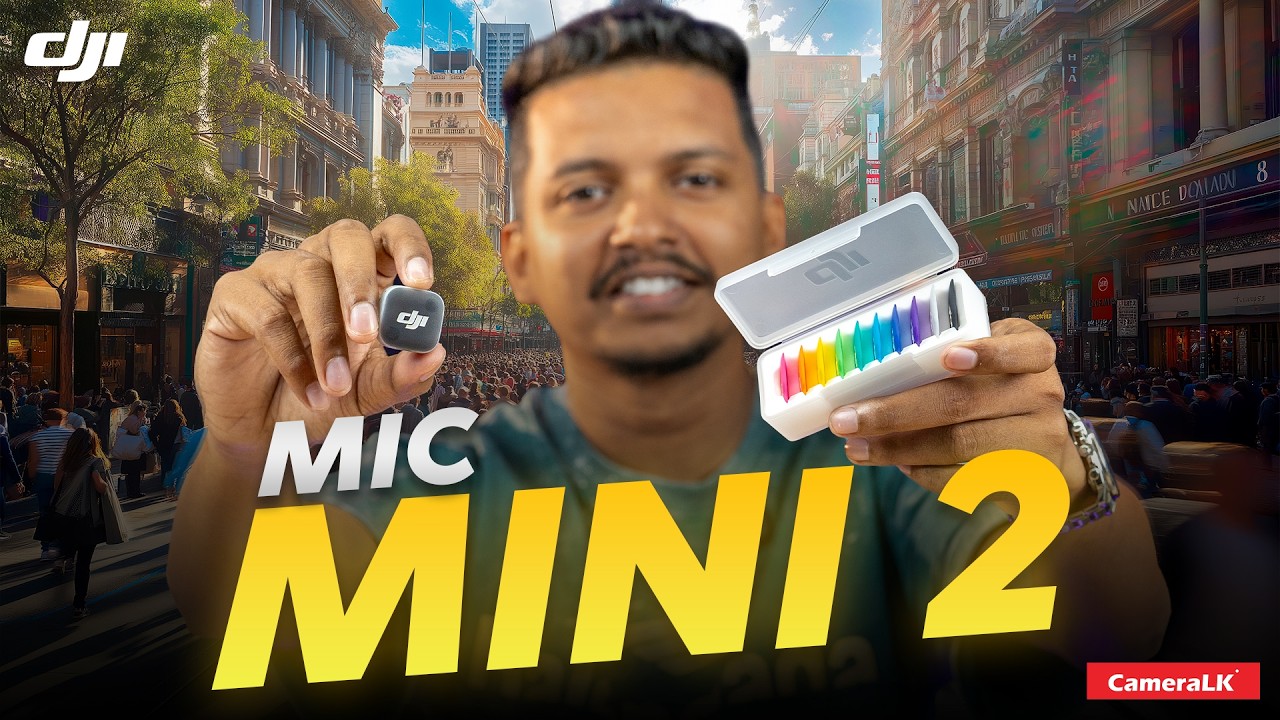 DJI Mic Mini 2 - First Time in Sri Lanka 🇱🇰
