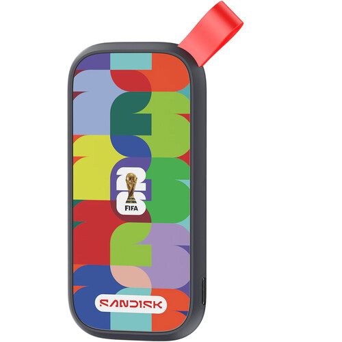 SanDisk 1TB USB 3.2 Gen 2 Portable SSD (FIFA World Cup 2026 Edition)