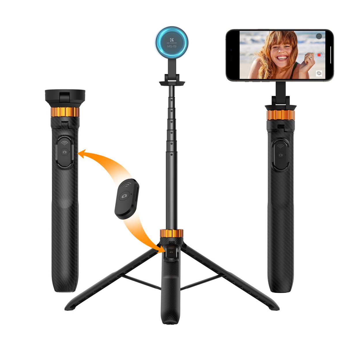 K&F 63'' Magnetic Iphone Tripod - KF09.139