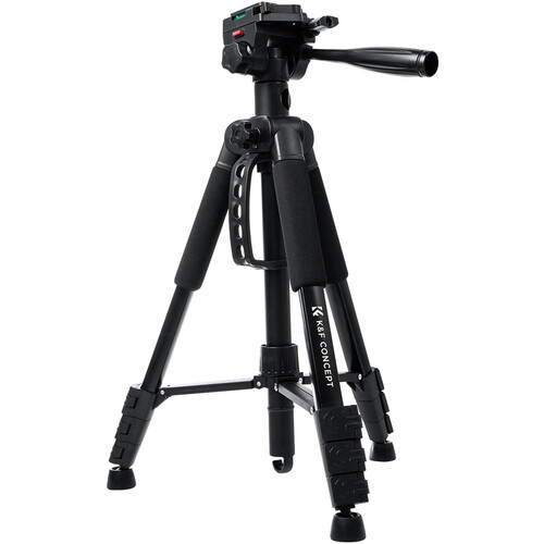 K&F Concept S254A1 Overhead Tripod/Monopod with BV07 Fluid Video Head