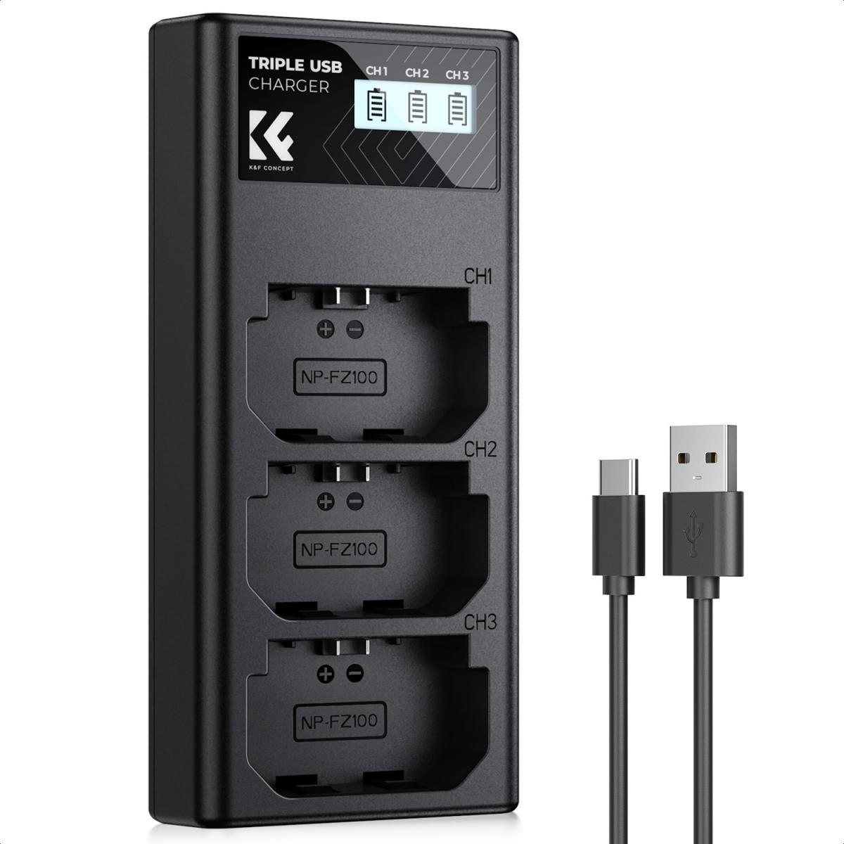 K&F Concept NP-FZ100 Charger KF28.0061