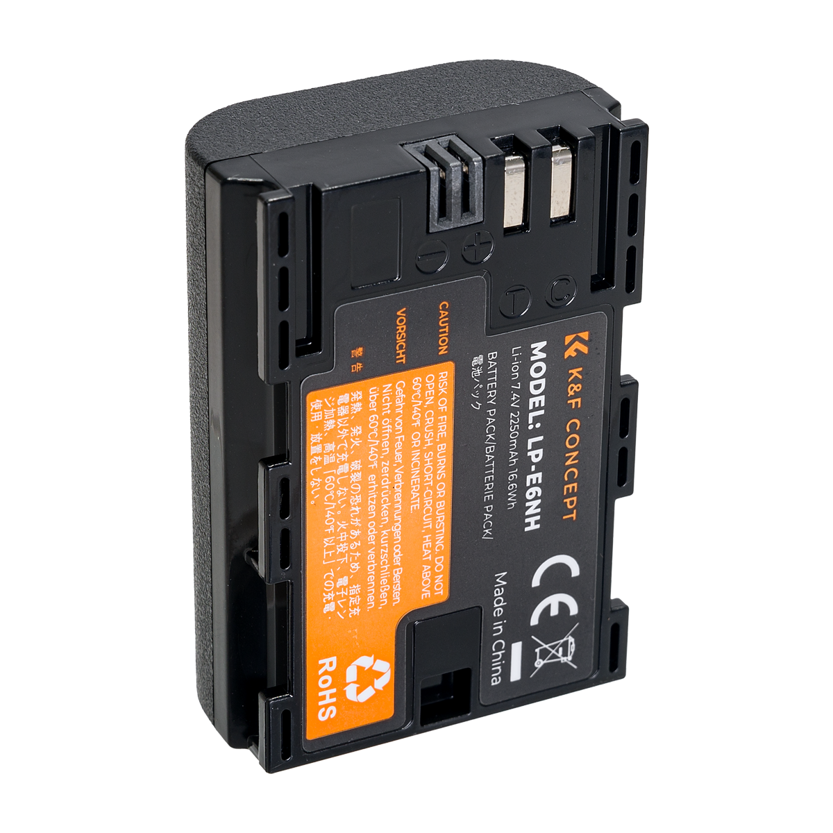 K&F LP-E6NH Camera Battery for Canon Cameras KF28.0021V2
