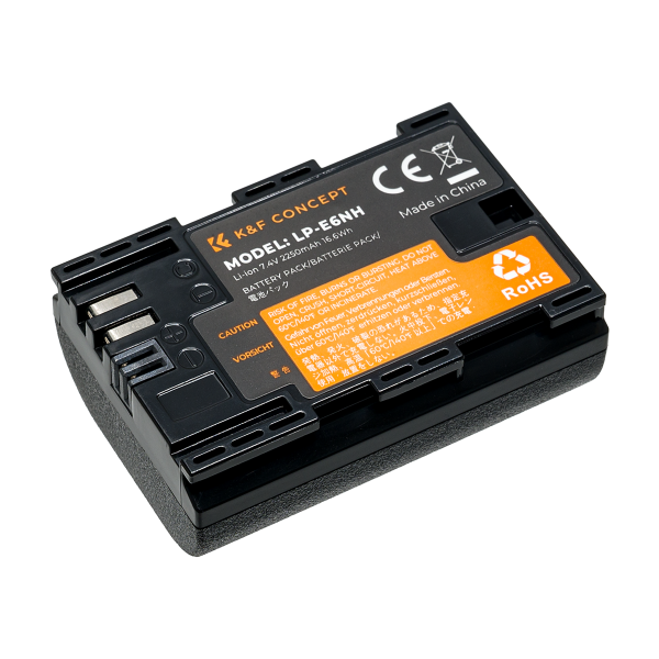 K&F LP-E6NH Camera Battery for Canon Cameras KF28.0021V2