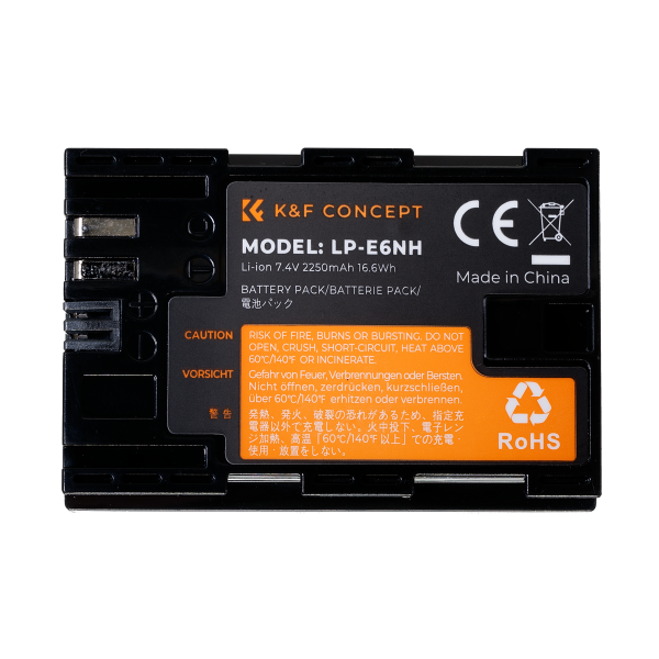 K&F LP-E6NH Camera Battery for Canon Cameras KF28.0021V2