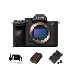 Sony Alpha a7 IV Mirrorless Digital Camera With Charger Battery & Cleaning Kit