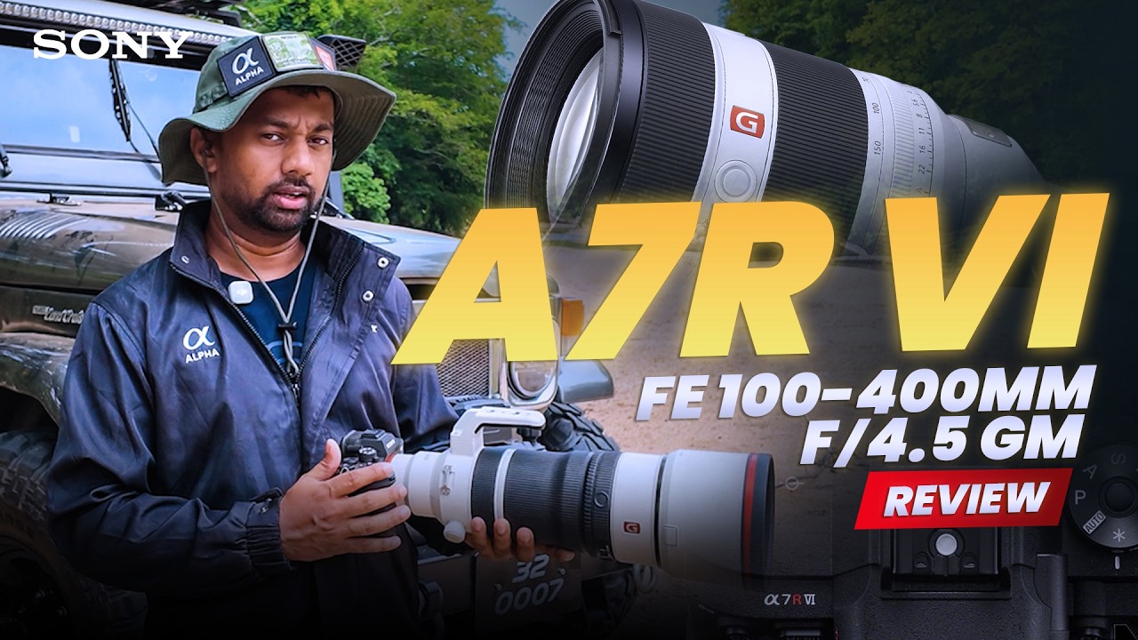 Sony a7R VI with Sony FE 100-400mm f/4.5 GM OSS Lens Review | Amal Prasad