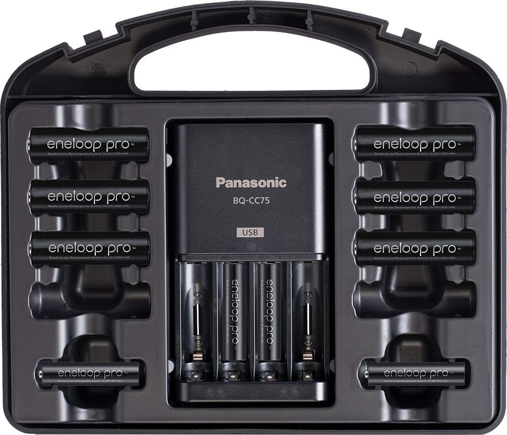 Panasonic K-KJ75KHC66A eneloop pro High Capacity Rechargeable Batteries Power Pack