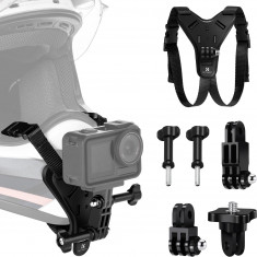 K&F Concept Action Camera Motorcycle Helmet Chin Strap Mount