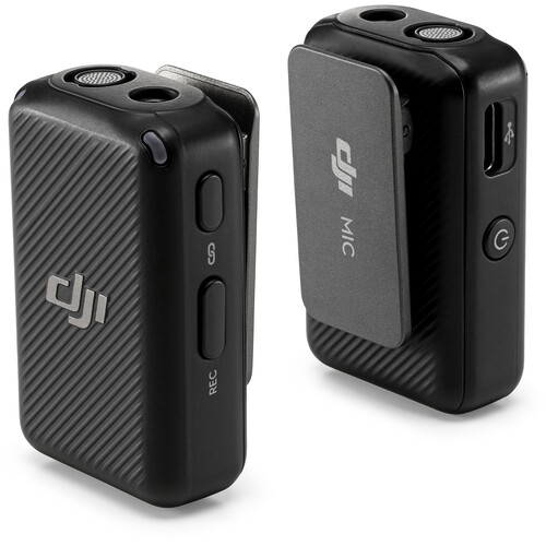 DJI Mic 2-Person Compact Digital Wireless Microphone System/Recorder