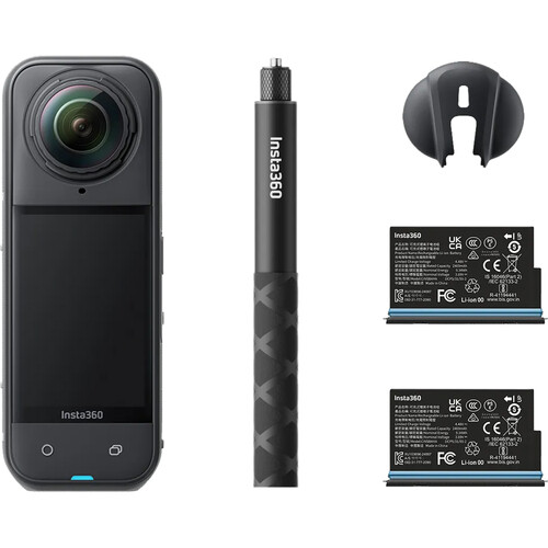 Insta360 X5 360 Action Camera Starter Bundle
