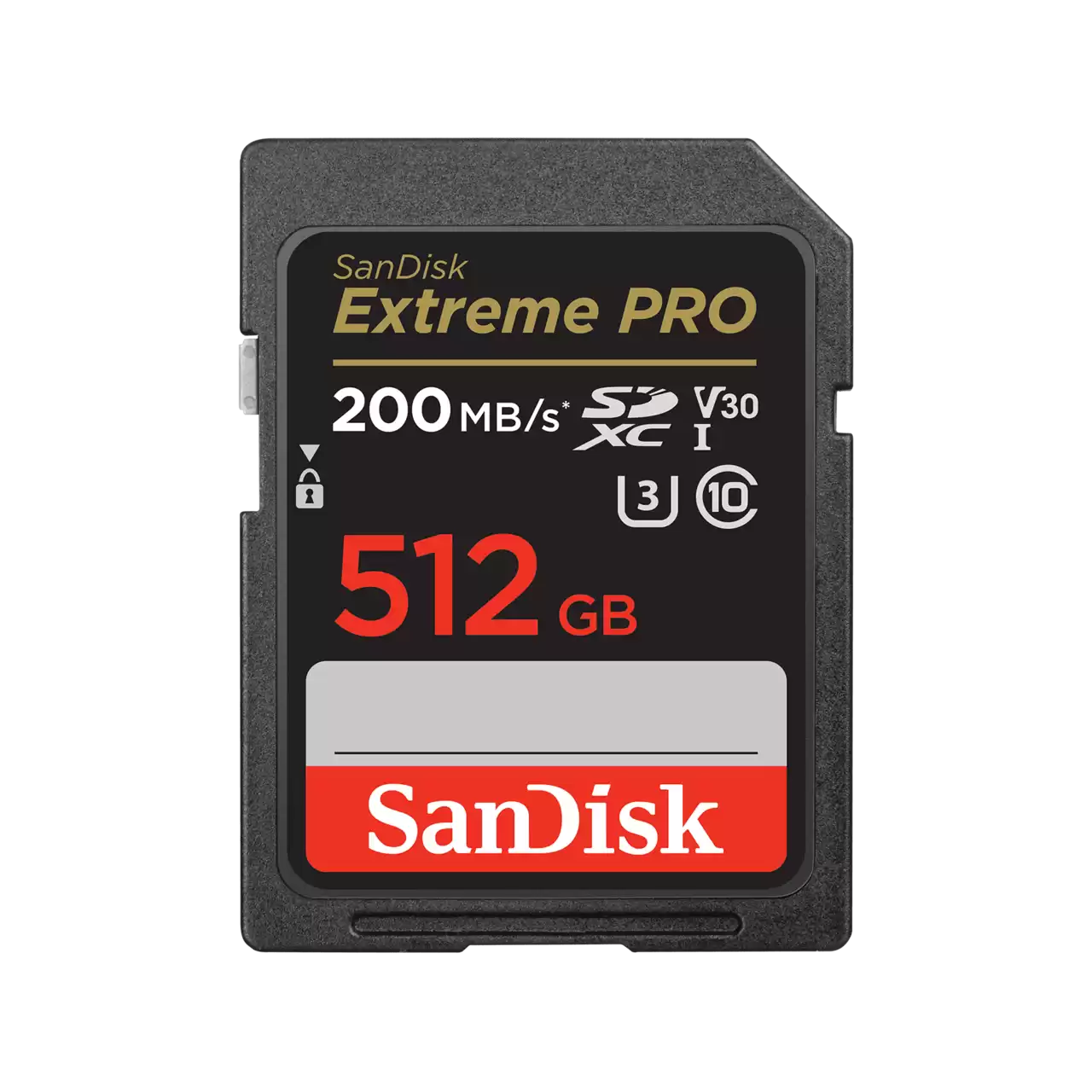 SanDisk Extreme PRO SDHC And SDXC UHS-I Card - 512GB 