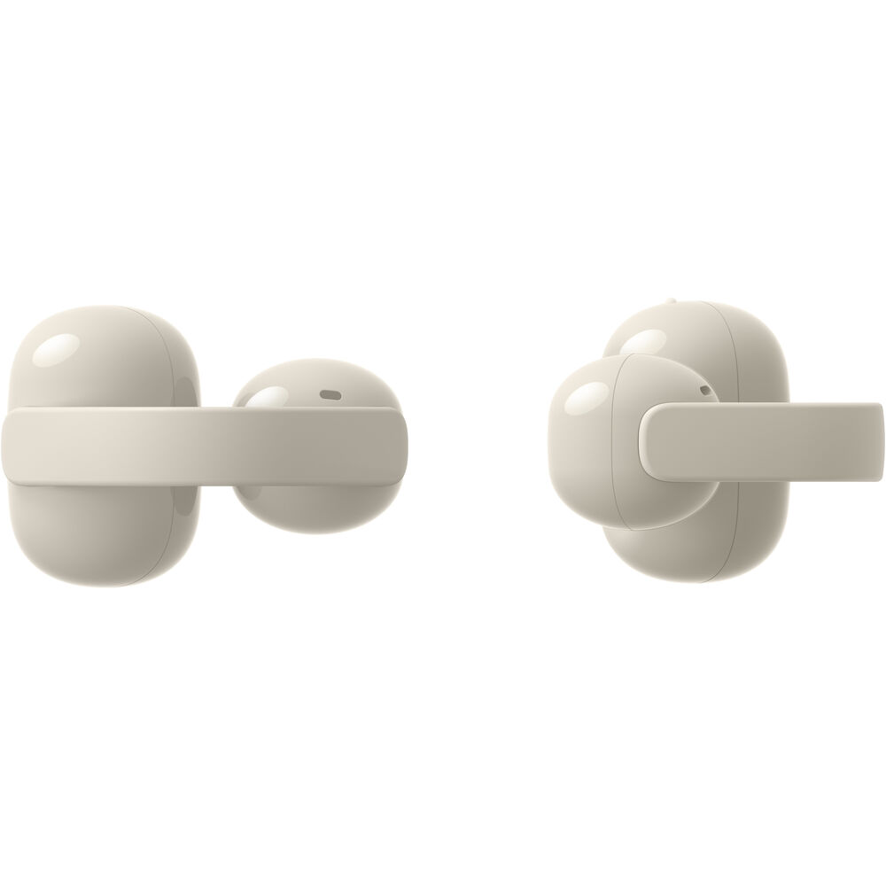 Sony LinkBuds Clip True Wireless Noise-Canceling Open Earbuds (Greige)