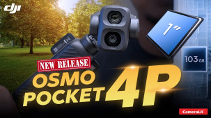 ලංකාවට අලුතෙන්ම ආපු Pocket Gimbal එක 🔥 | DJI Osmo Pocket 4P
