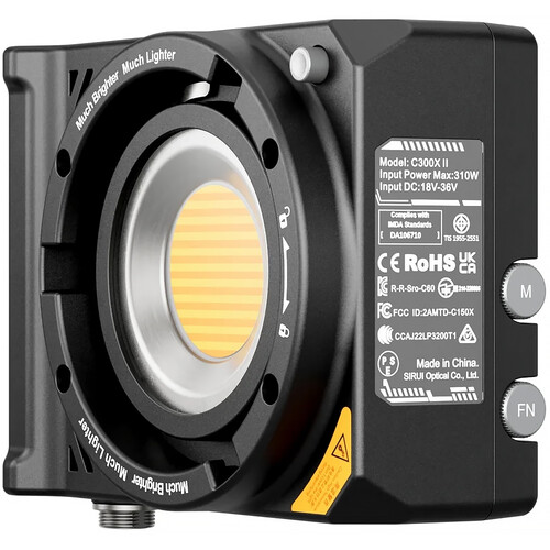 Sirui C300X II Handheld Bi-Color LED Light with V-Mount Plate