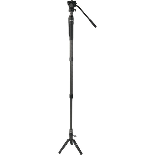 Sirui SVM-145P 3-Section Carbon Fiber Monopod with S3 Fluid Head Kit