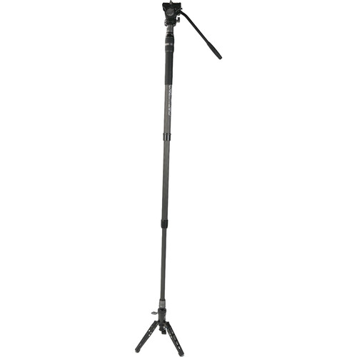 Sirui SVM-165P 3-Section Carbon Fiber Monopod with S3 Fluid Head Kit