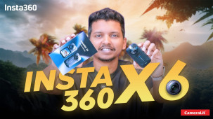 ලෝකෙටම අලුතින් Release වුන 360° කැමරාව "Insta360 X6" - First Time in Sri Lanka 🇱🇰