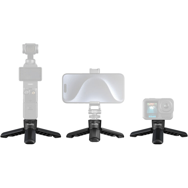SmallRig Quick Release Tripod for DJI Osmo Pocket 4/3/Xtra Muse (Black)