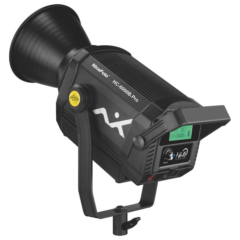 NiceFoto HC-6000A Pro 2700-6500K Bicolor Video Light 