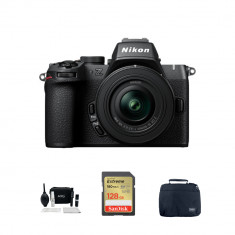 Nikon Z50 II Mirrorless Camera with 16-50mm With Memory Card Cleaning Kit & Bag
