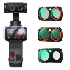K&F Magnetic CPL + Black Diffusion 1/4 + ND2-32 Kit for Insta360 Luna Ultra - KF0103.9901.0040 