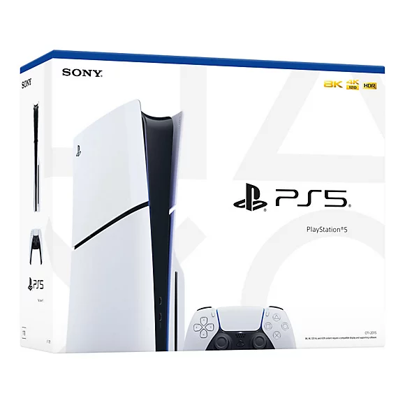 PlayStation 5 Slim Console 1TB SSD - Disk Version With Games
