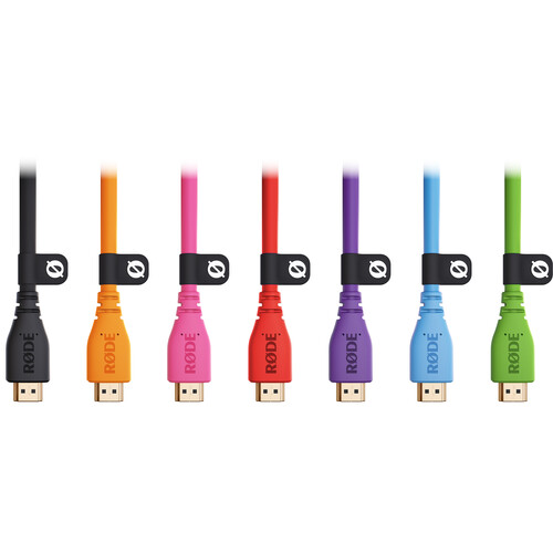 RODE HDMI 2.0 Cable (4.9', Pink) - HDMICABLE1.5M	 