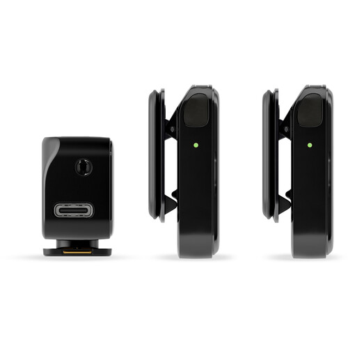 RODE Wireless Micro 2-Person Ultracompact Wireless Microphone Pro System for Cameras and Mobile Devices (2.4 GHz)