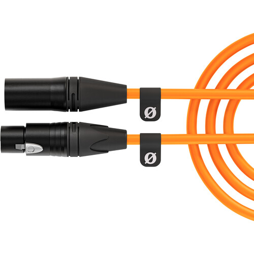 RODE XLR Male to XLR Female Cable (Orange, 9.8)- XLR3M 