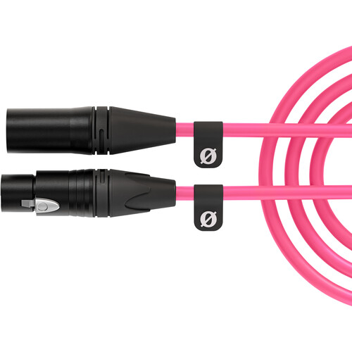 RODE XLR Male to XLR Female Cable (Pink, 9.8) - XLR3M