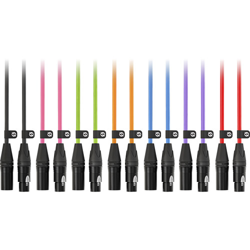 RODE XLR Male to XLR Female Cable (Purple, 9.8) - XLR3M