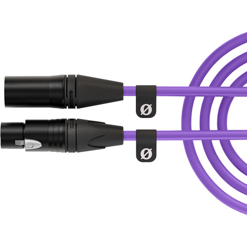 RODE XLR Male to XLR Female Cable (Purple, 9.8) - XLR3M