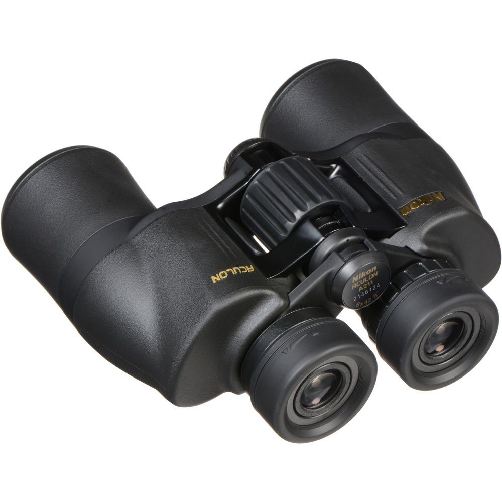 Nikon 8-18x42 Aculon A211 Binocular (Black) - CameraLK