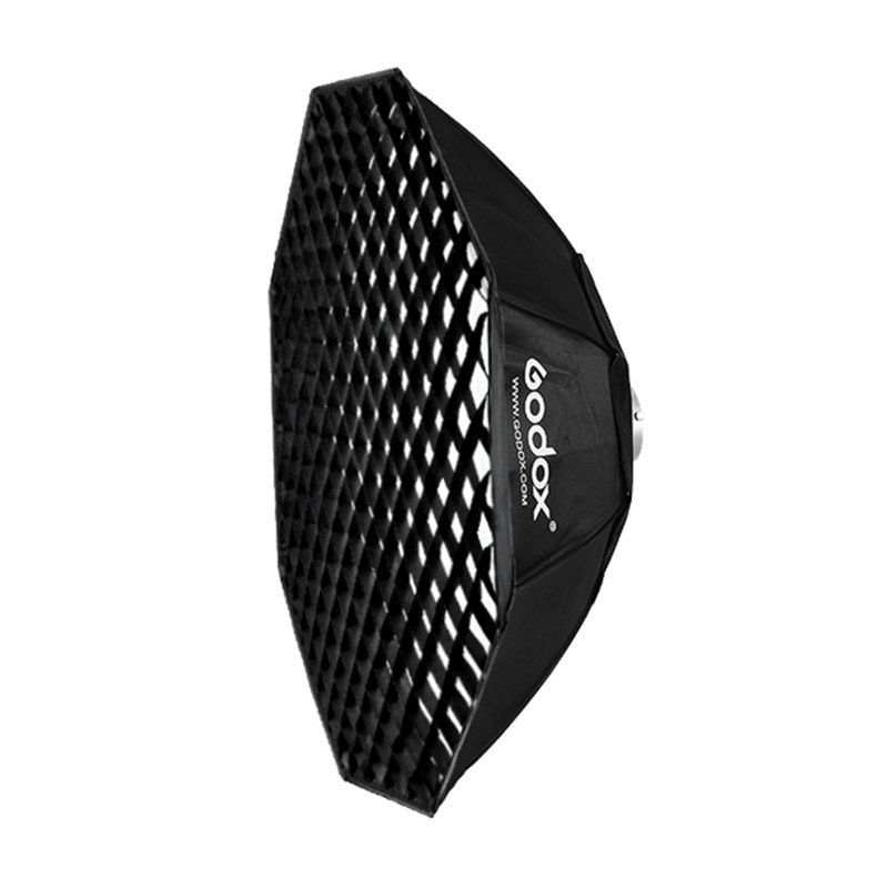 Softbox Octogonale Godox UL-Box Octa-90 - Monture Baïonnette Bowens - Pour Flash Et LED - Légère Et Pliable