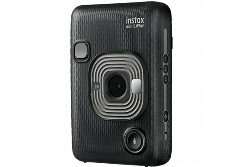 FUJIFILM INSTAX Mini LiPlay Hybrid Instant Camera (Dark Gray)