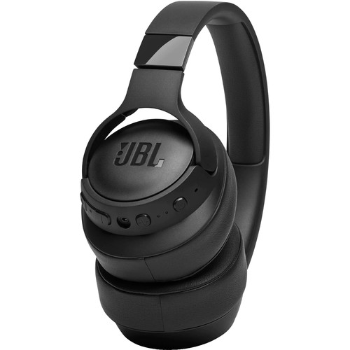 JBL TUNE 750BTNC Noise-Canceling Wireless Over-Ear Headphones (Black)