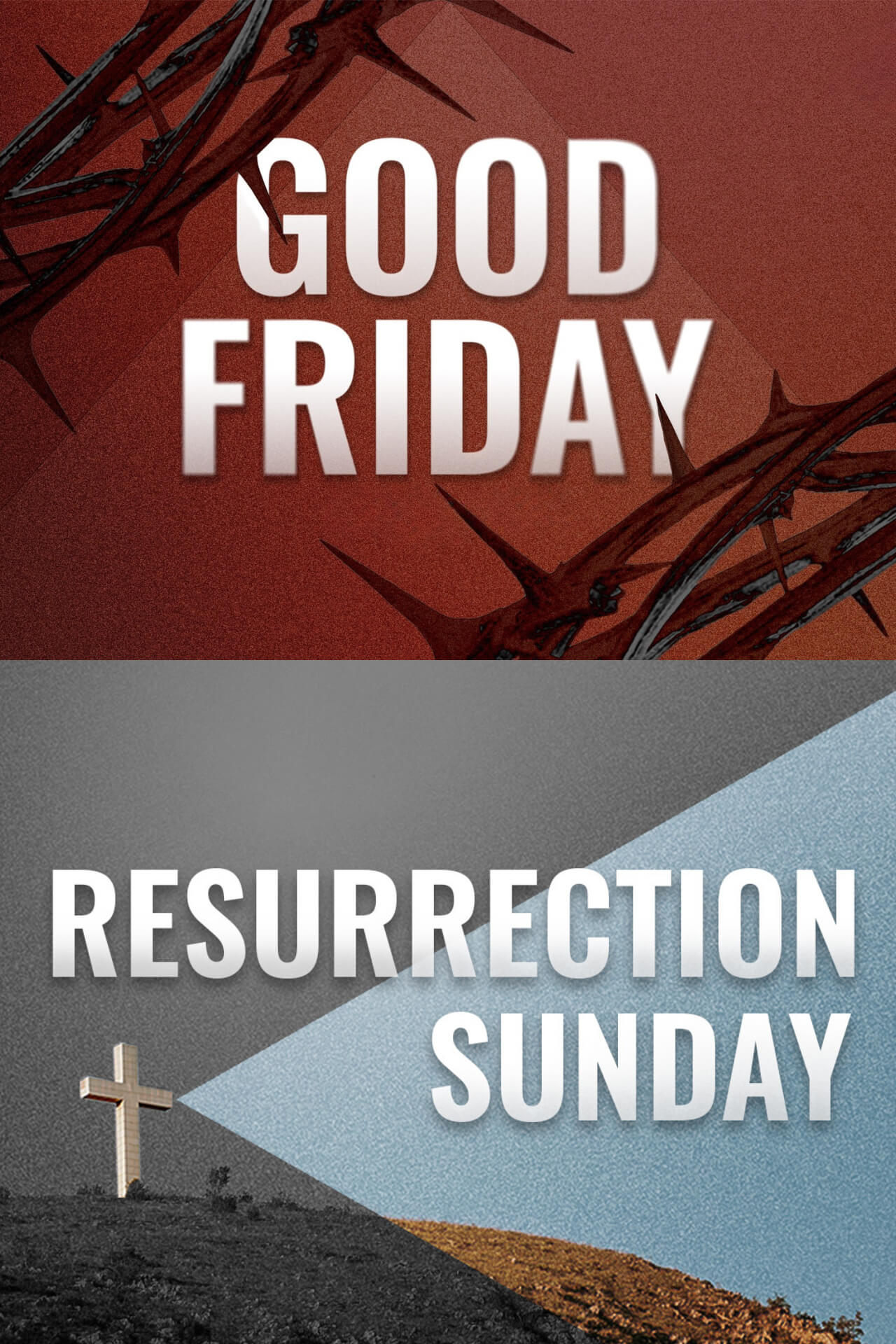 Good Friday and Resurrection Sunday at CERC