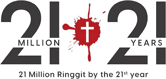 21 million ringgit by the 21st year