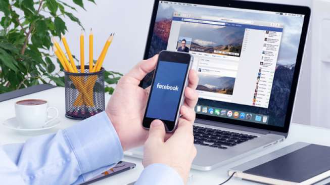 Tampilan lama Facebook. [Shutterstock]