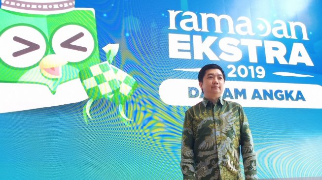 Co-Founder sekaligus CEO Tokopedia, William Tanuwijaya, di Jakarta, Rabu (19/6/2019). [Suara.com/Tivan Rahmat]