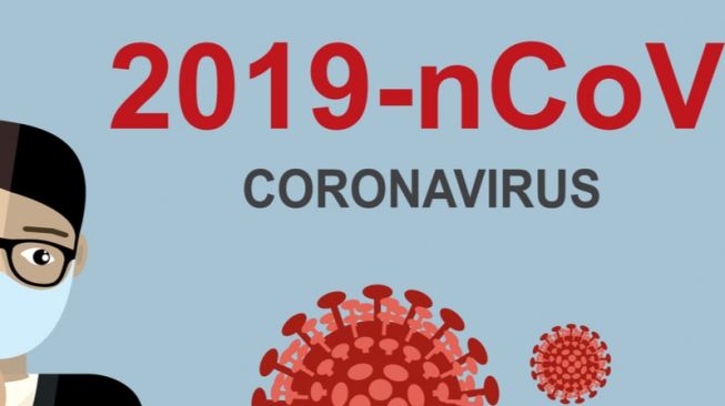 Ilustrasi virus Corona (coronavirus) Wuhan. (Shutterstock)