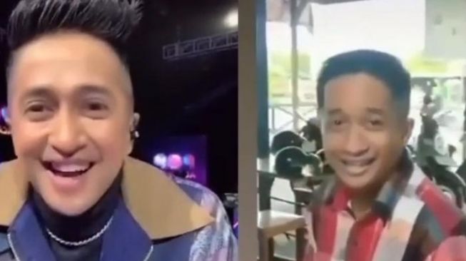 Irfan Hakim dan kembarannya. [TikTok]