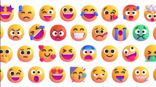 Emoji baru Microsoft. [Medium]