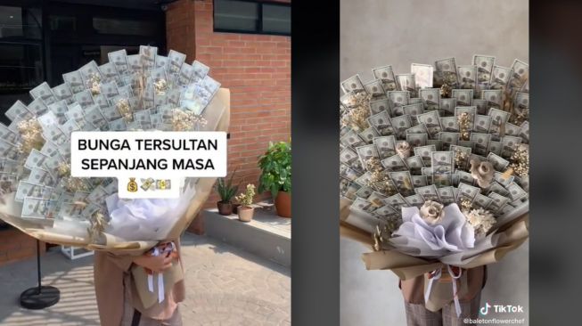 Viral Buket Bunga Sultan (TikTok)