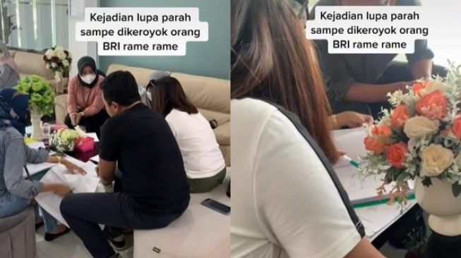 Nasabah Lupa Punya Rekening sampai Didatangi Pihak Bank. (TikTok)