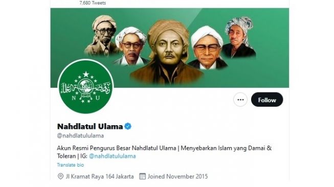 Sekjen PBNU, Gus Ipul meminta admin @nahdlatululama untuk menyerahkan akun Twitter ke PBNU. [Twitter/nahdlatululama]